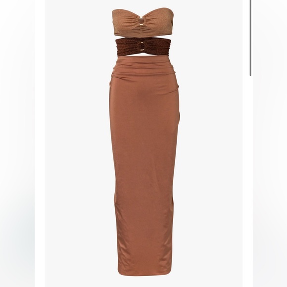 NWT Baobab Isla Maxi Dress Tierra - Size m - Picture 1 of 6